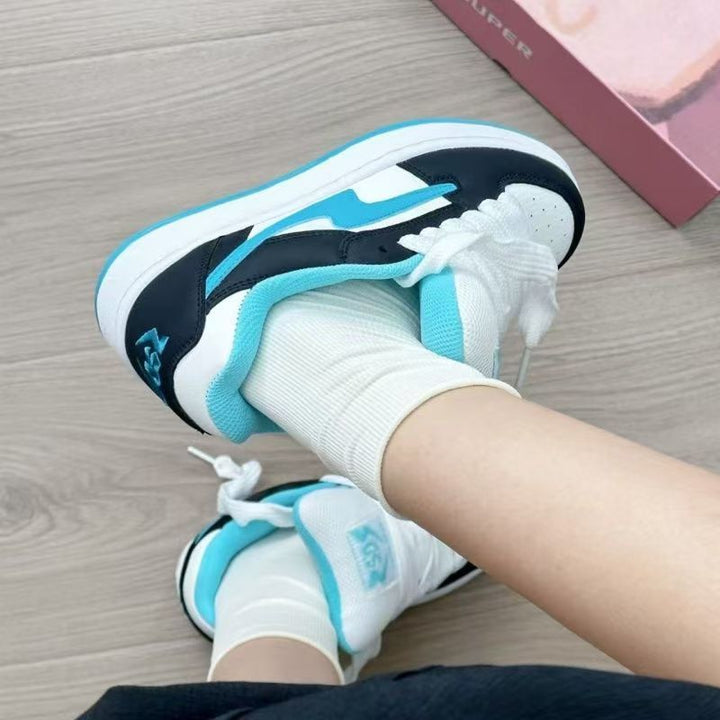 Women's sporty sneakers with breathable mesh upper and sturdy profile Mune Fashion