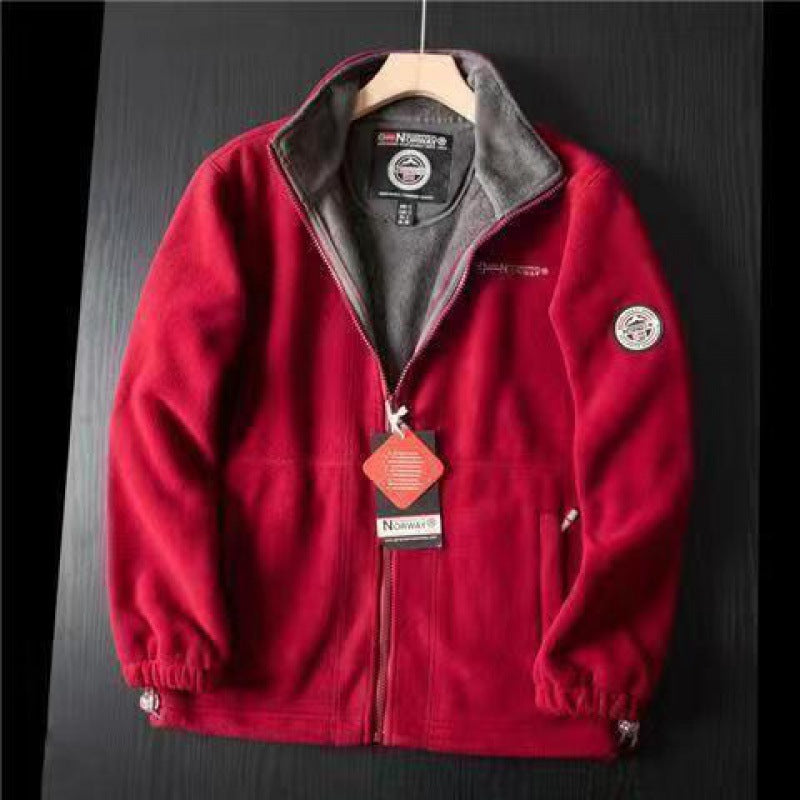 Men's Soft Fleece Jacket Mune Fashion