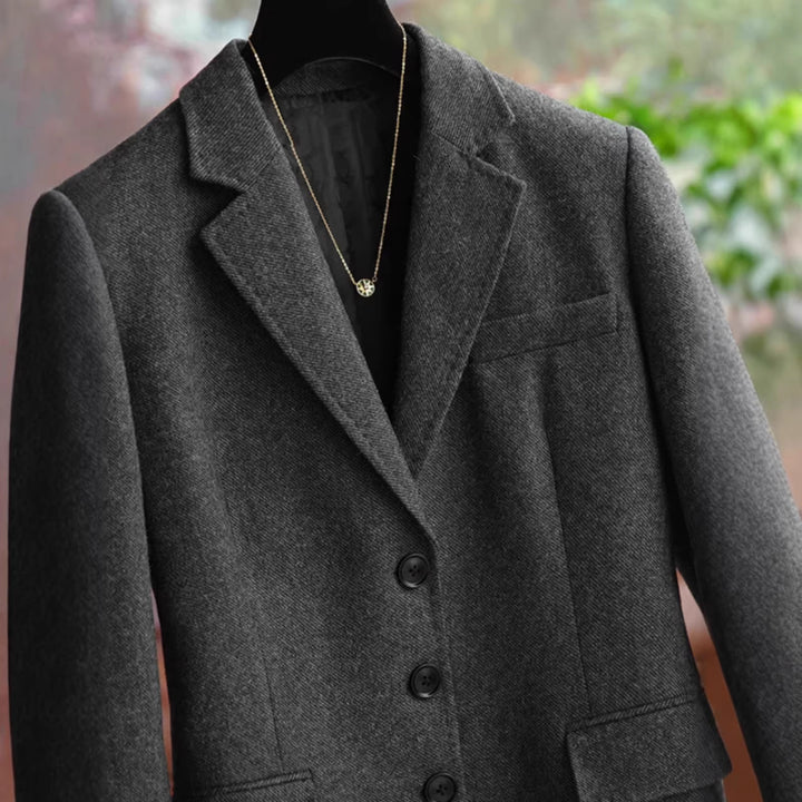 Women Elegant and Stylish Wool Blazer Mune Fashion