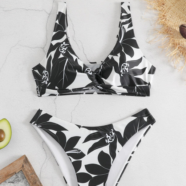 Women Bikini Set with Floral Design Mune Fashion