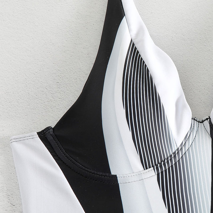Women's Multicolored One-Piece Swimsuit Mune Fashion