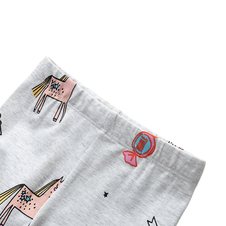 Girls leggings with enchanting rainbow and unicorn designs Mune Fashion