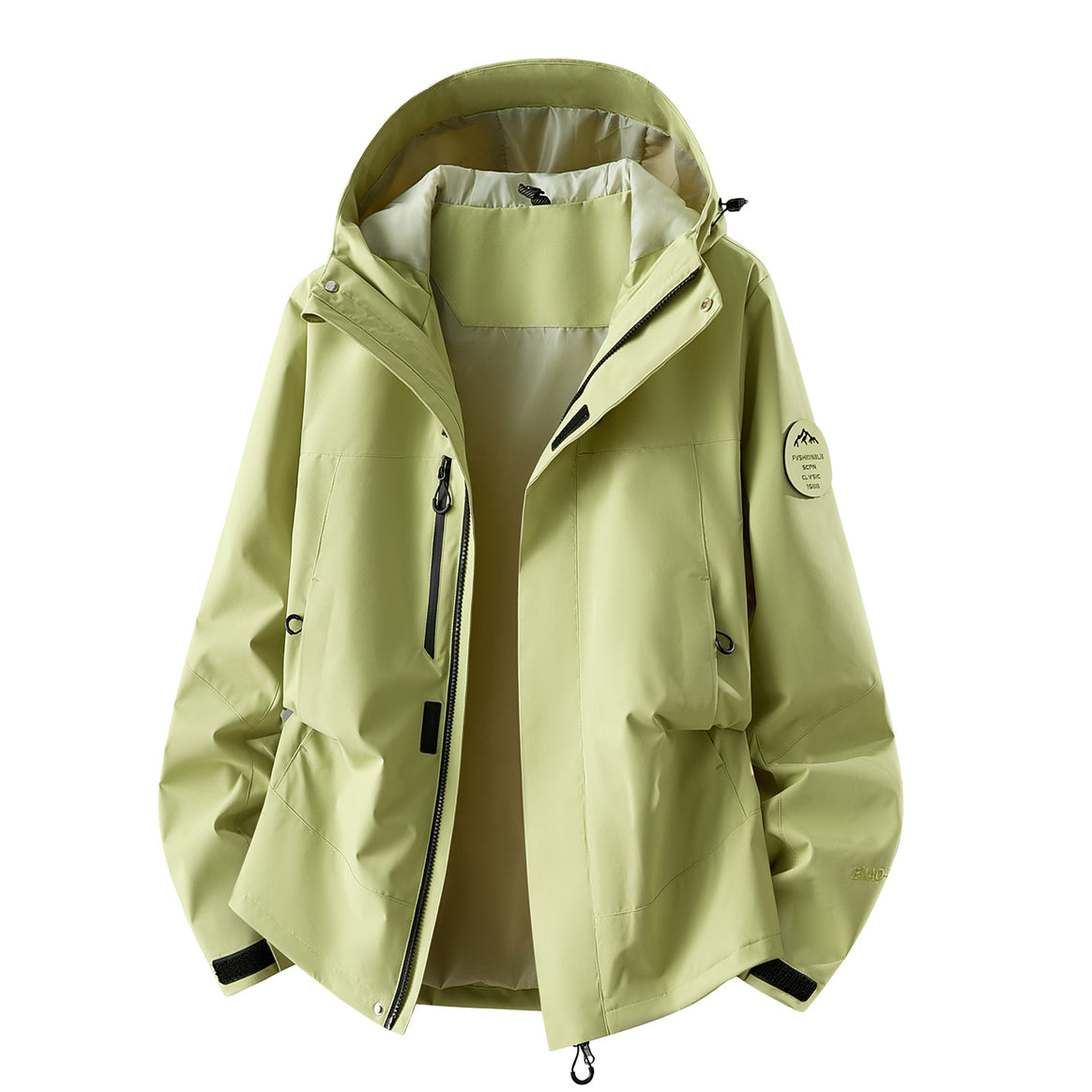 Men's waterproof outdoor jacket with removable fleece inner jacket Mune Fashion