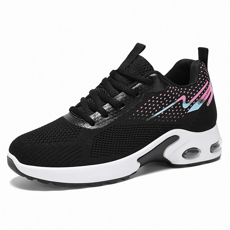 Women Sports Air Cushion Sneakers with Breathable Mesh Upper Mune Fashion