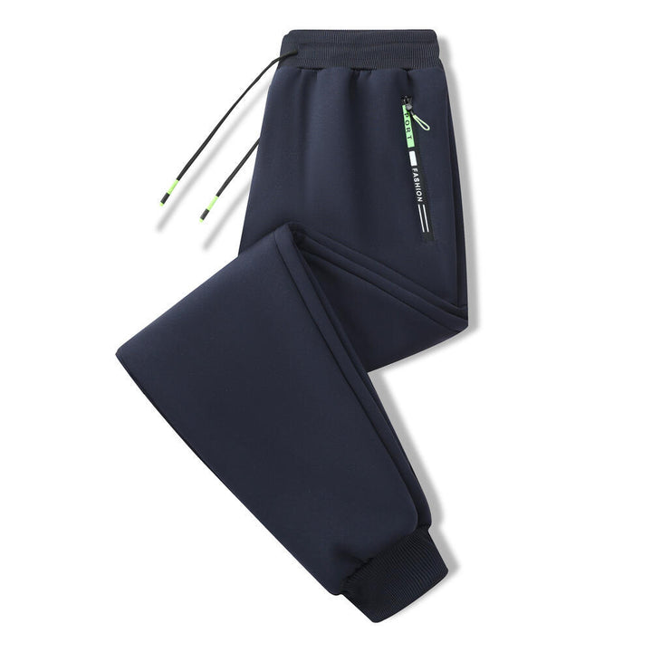 Men's sporty jogging pants with fleece lining Mune Fashion