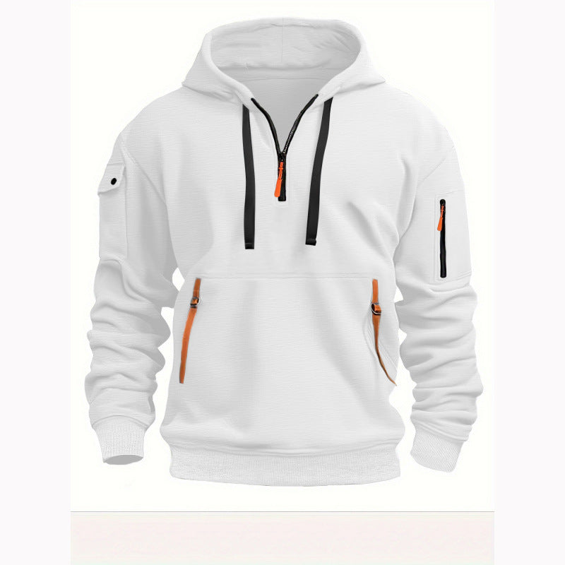 Men's Casual Hoodie with Practical Pockets Mune Fashion