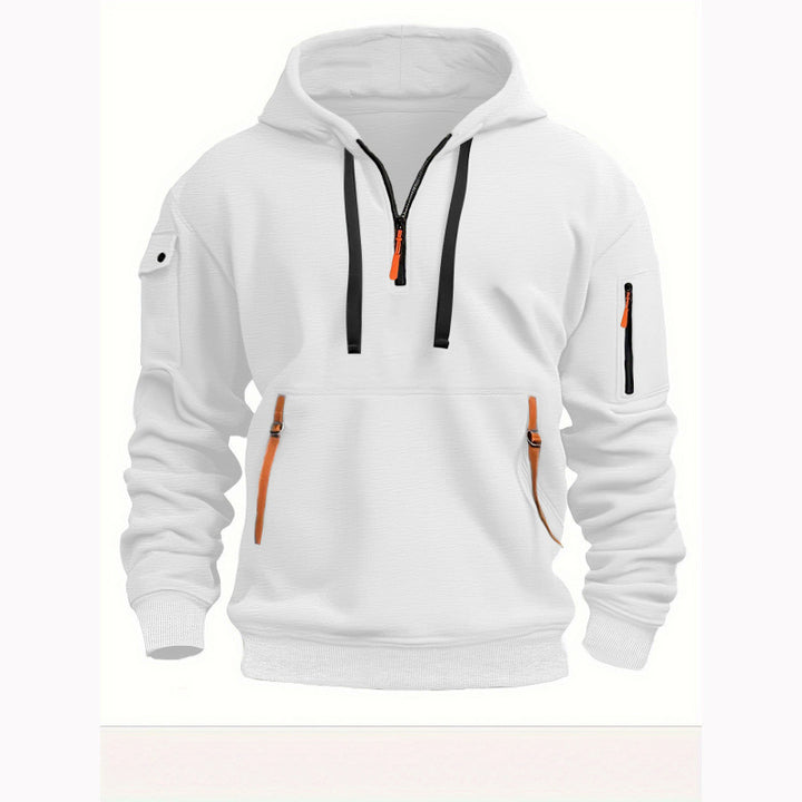 Men's Casual Hoodie with Practical Pockets Mune Fashion