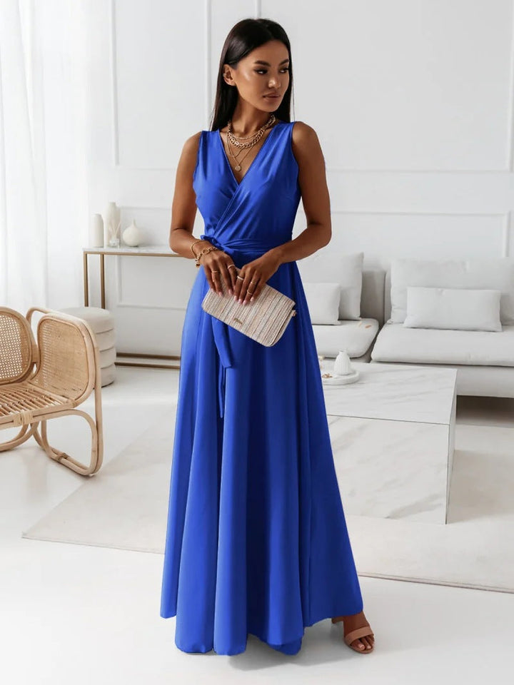 Women V-Neck Dress