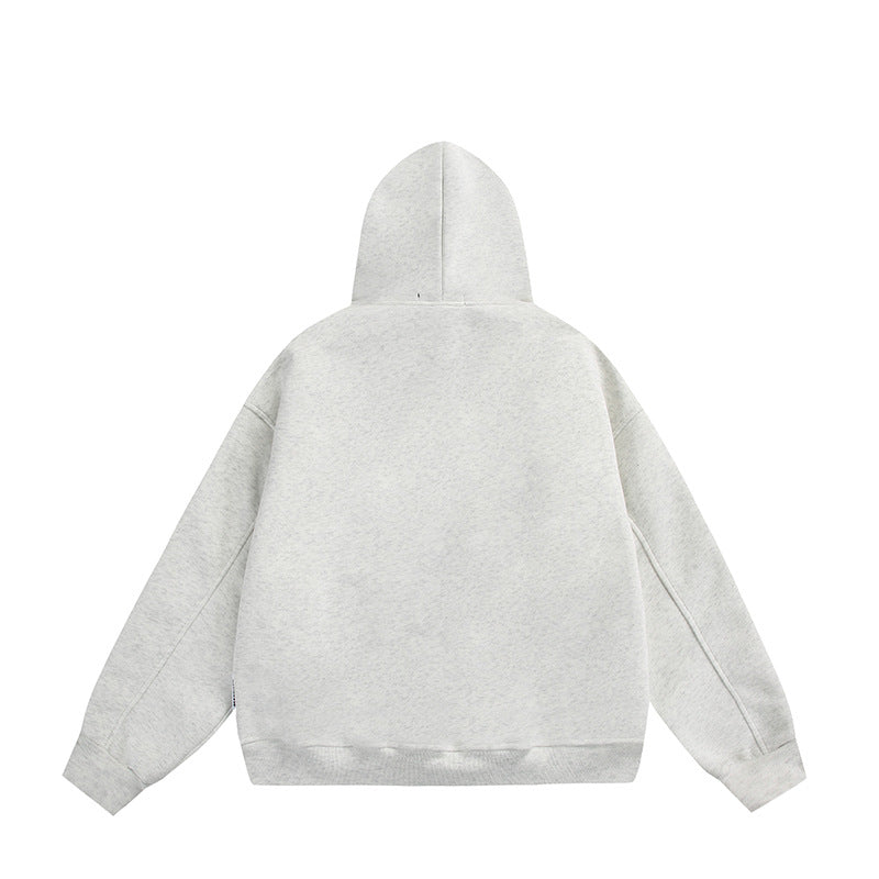 Unisex Oversize Hoodie with Pearl and Rhinestone Application Mune Fashion