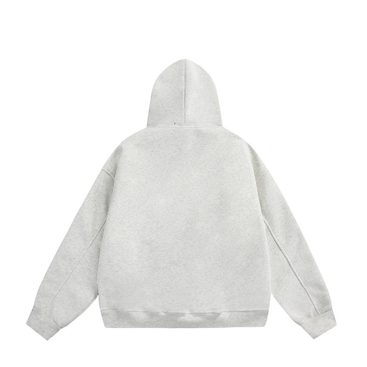Unisex Oversize Hoodie with Pearl and Rhinestone Application Mune Fashion