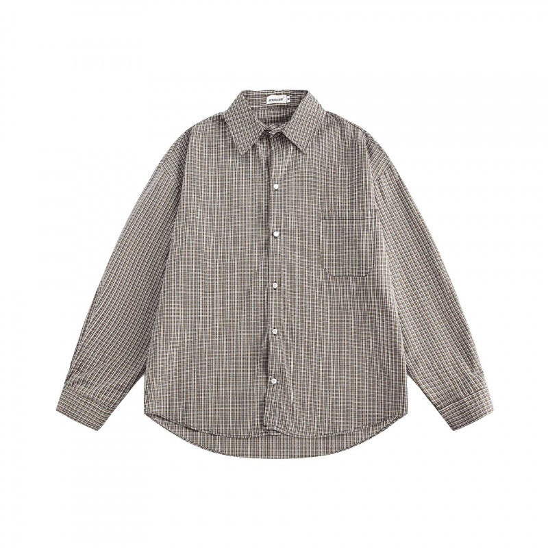 [Unisex Oversize Shirt Jacket in Boxy Cut with Chest Pocket Mune Fashion] Mune Fashion