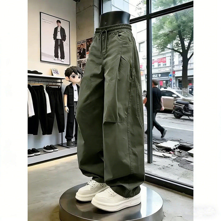 Men's Comfortable Cargo Pants with Practical Side Pockets Mune Fashion