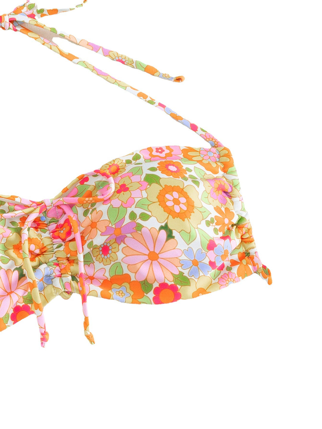 Women's bandeau bikini with playful floral design Mune Fashion