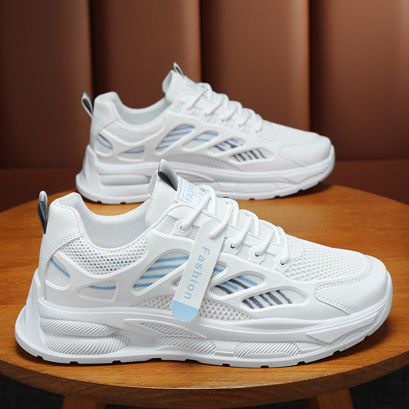 Women's Fashion Sports Sneakers with Breathable Mesh Upper and Cushioned Sole Mune Fashion