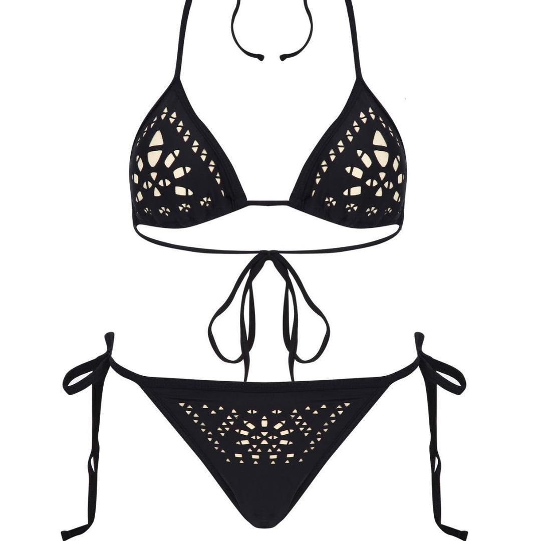 Women's bikini set with elegant cut-out details and adjustable straps Mune Fashion