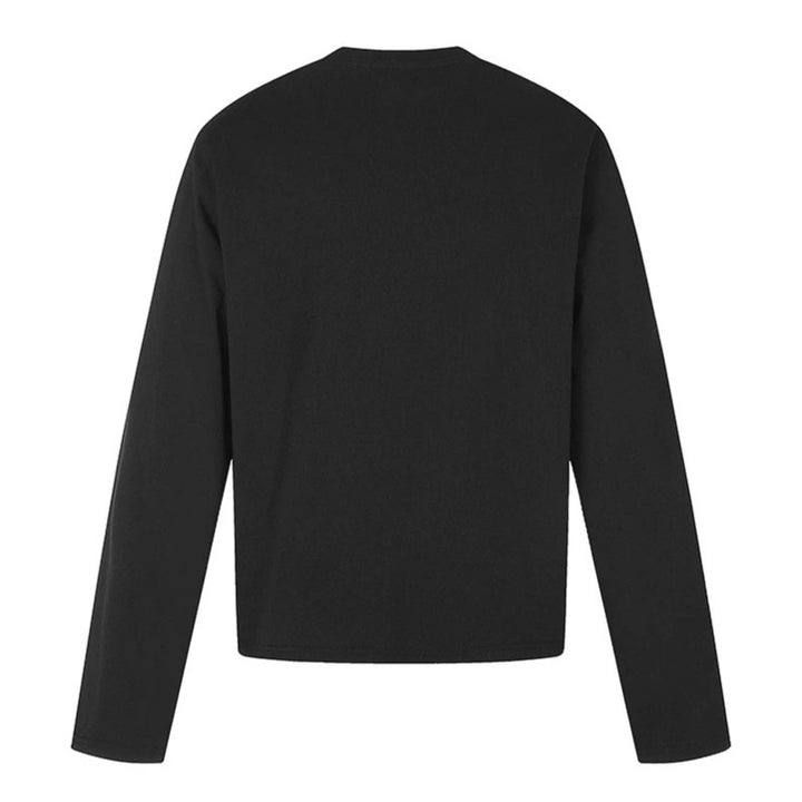 Men's long sleeve shirt with textured print and flag-inspired graphic mix Mune Fashion