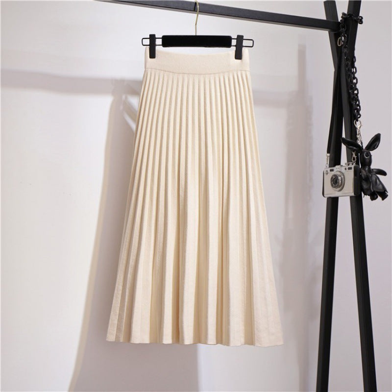Women's Pleated Midi Skirt Mune Fashion