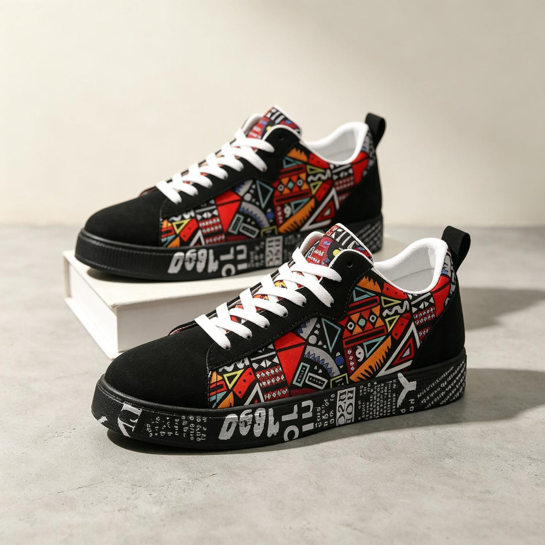 Men's Fashion Leisure Sneakers with Eye-Catching Design Mune Fashion