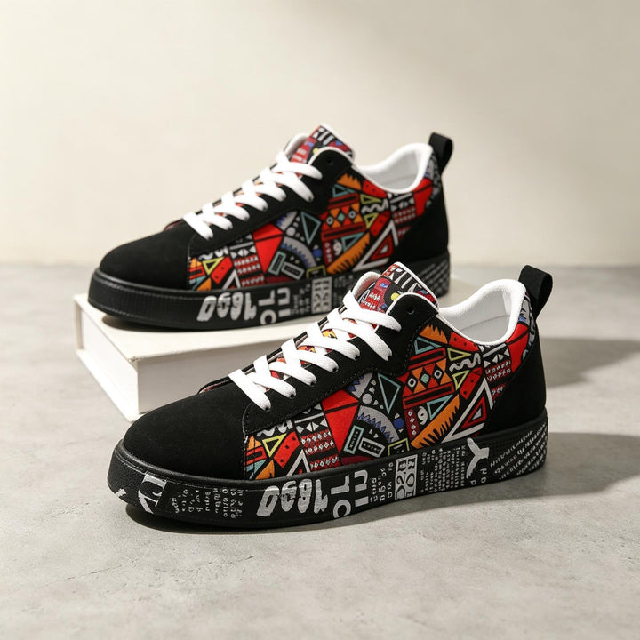 Men's Fashion Leisure Sneakers with Eye-Catching Design Mune Fashion