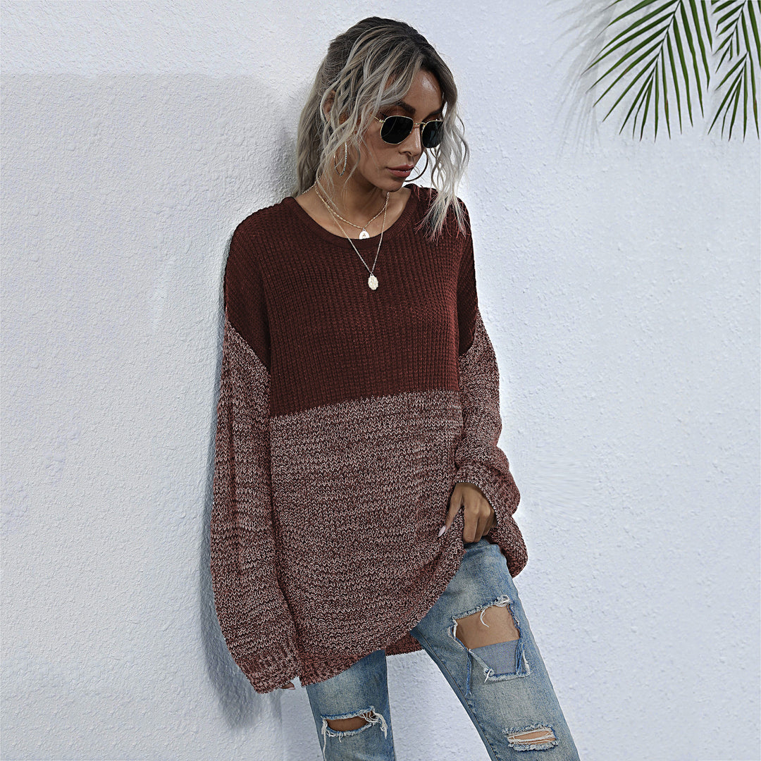 Women's Stylish Knit Sweater with Luxurious Textures Mune Fashion