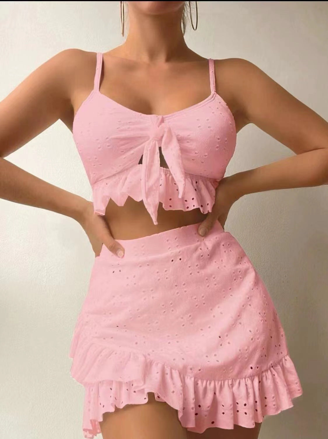 Women Crop Top and Skirt Set Mune Fashion