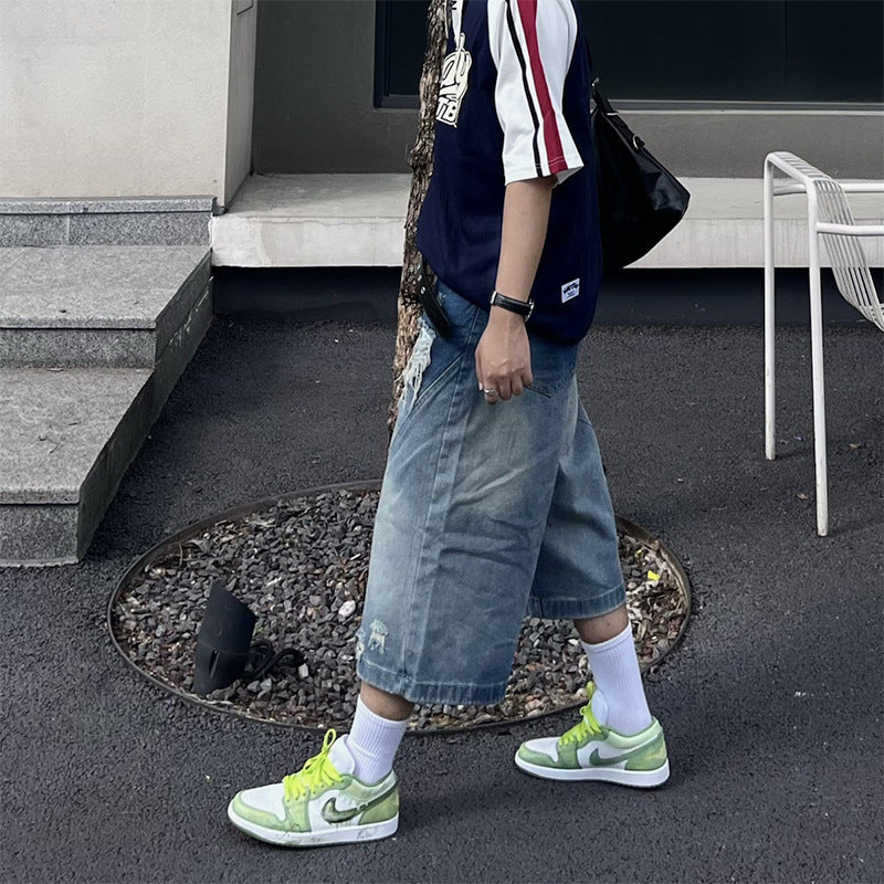 Men's Trendy Wide Leg Jeans Mune Fashion