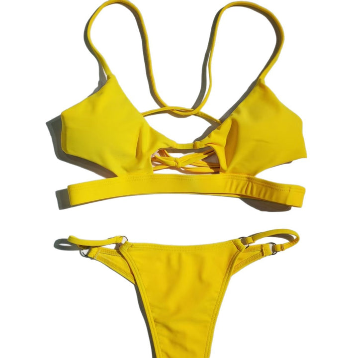Women's Sporty Bikini Set with Cut-Out Details Mune Fashion