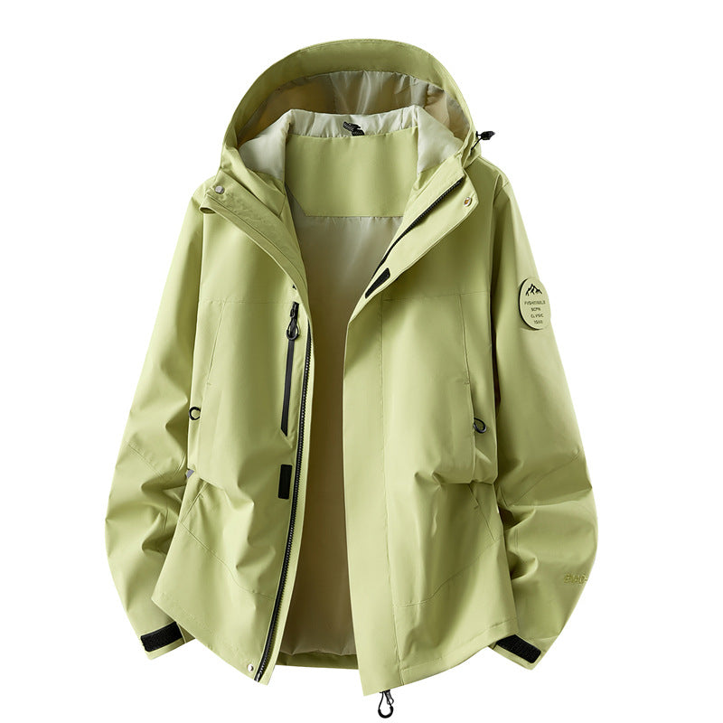 Women's technical three-layer softshell rain jacket with taped seams and multifunctional pockets Mune Fashion