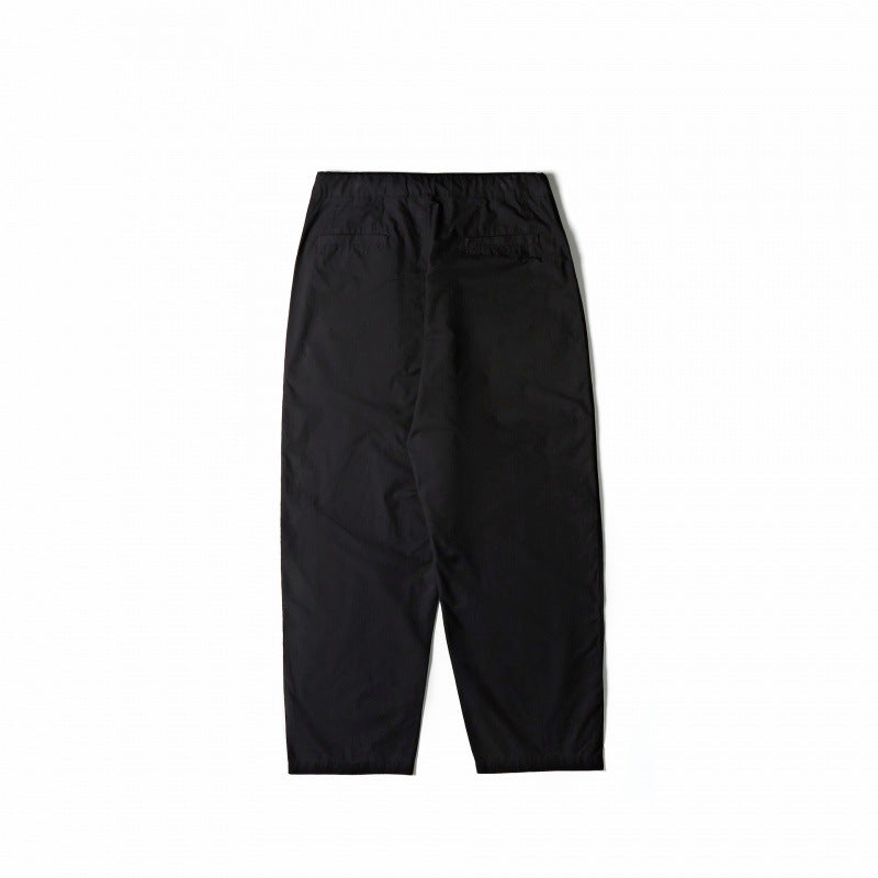 Unisex Light Technical Pants with Elastic Waistband, Integrated Adjustment Strap and Tapered Leg Opening Mune Fashion