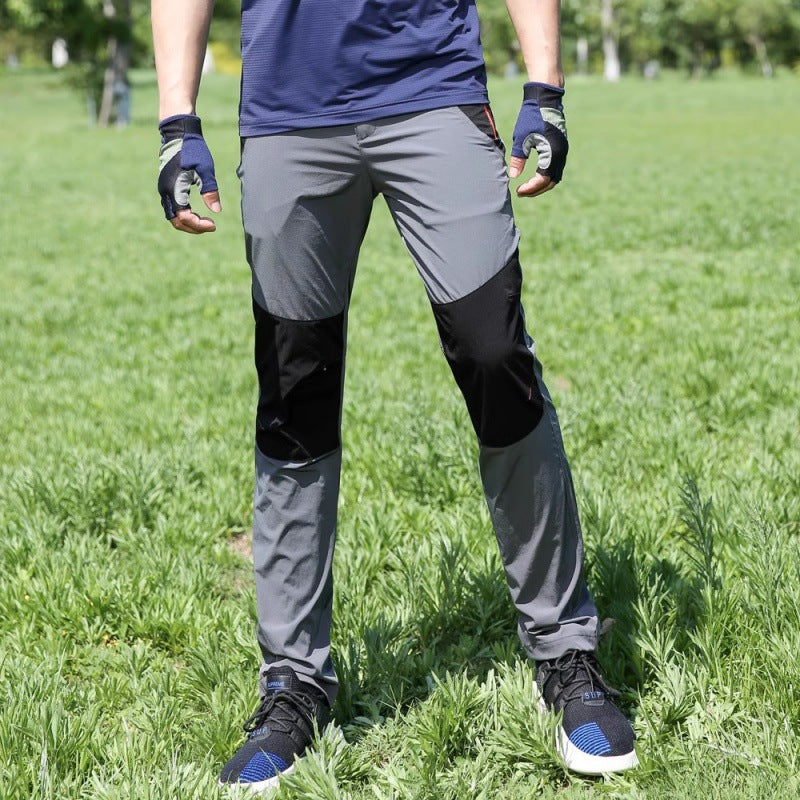 Men's lightweight stretch outdoor pants with reinforced knees and ergonomic fit Mune Fashion