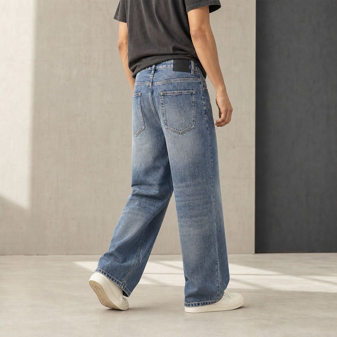 Women's Wide High-Waist Jeans made of Vintage Denim Mune Fashion