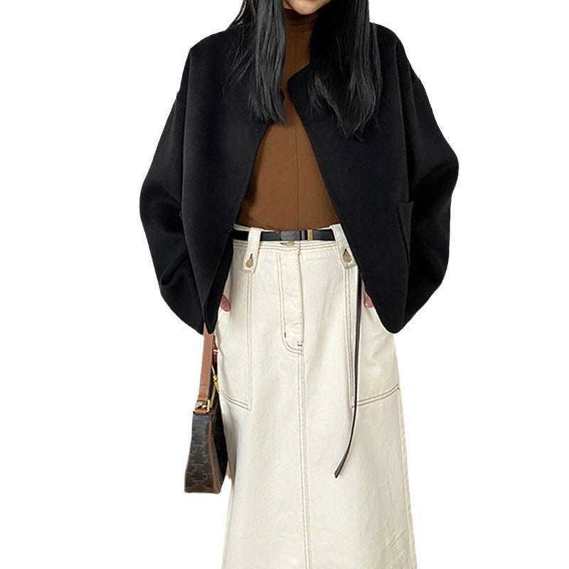 Ladies Cozy and Elegant Oversized Jacket Mune Fashion