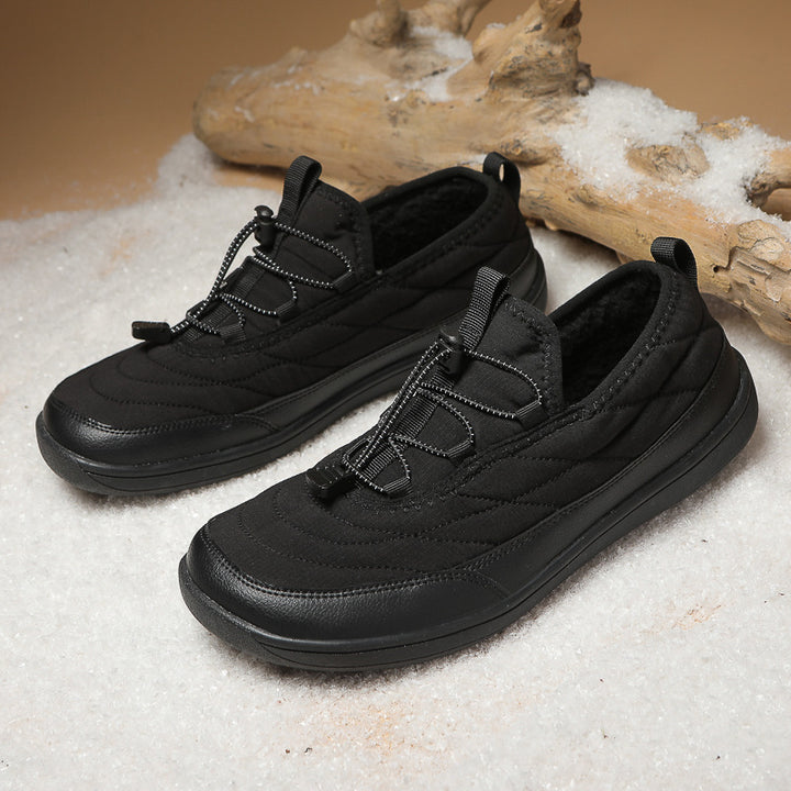 Women's slip-on sneakers with fleece lining and quick-lace closure Mune Fashion