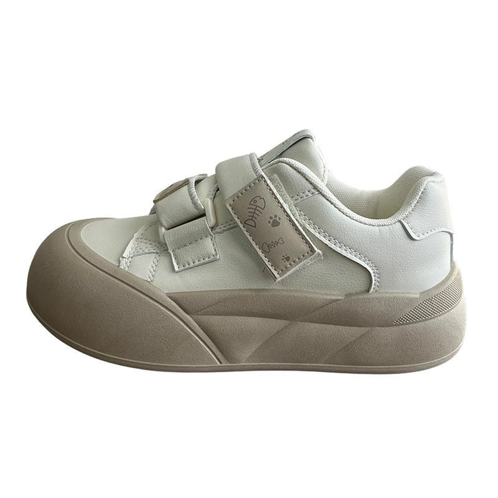 Women's Comfortable Sneakers with Practical Velcro Fasteners Mune Fashion