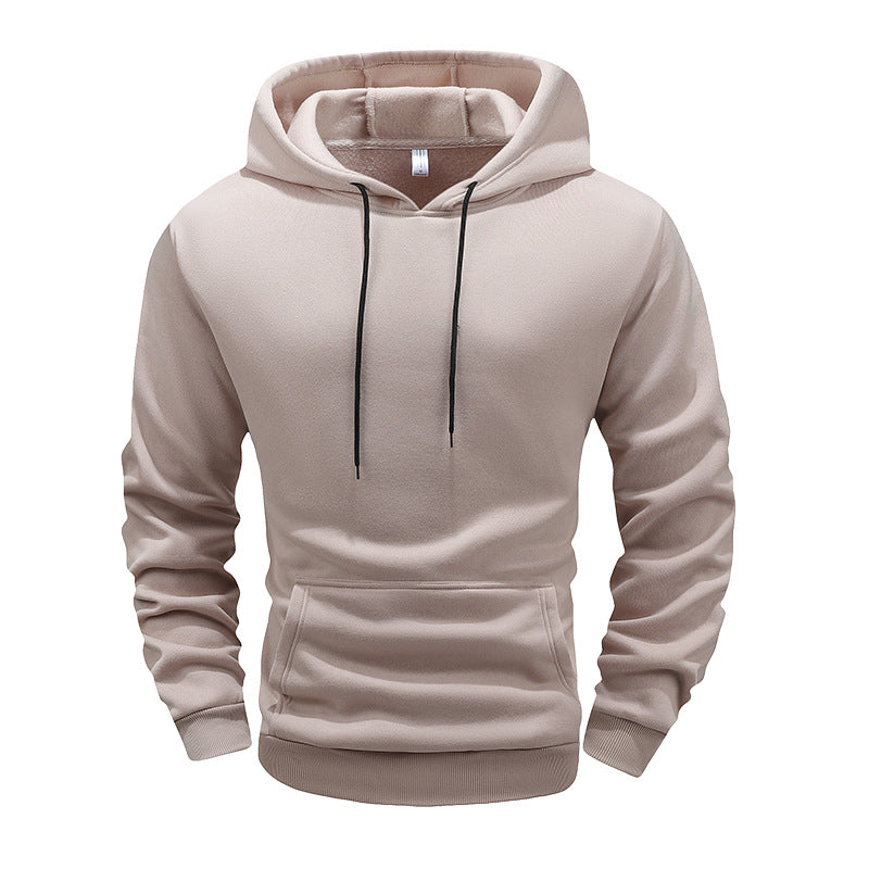 Men's Comfortable Hoodie with Kangaroo Pocket