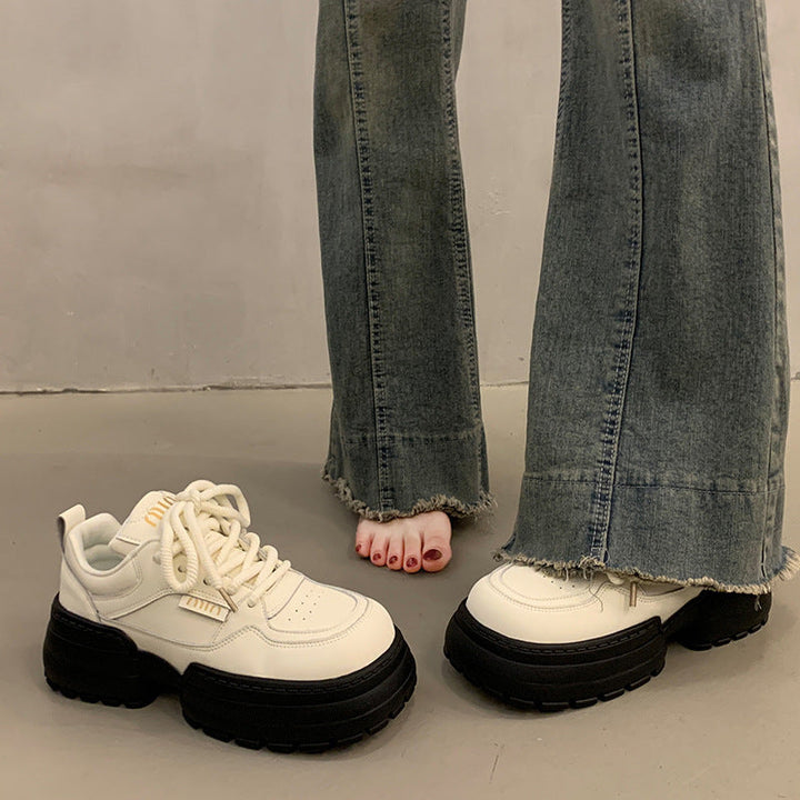 Women Chunky Sneakers with enhanced comfort and trendy sole structure Mune Fashion