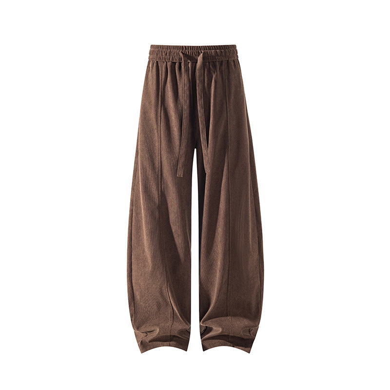 Men Wide-Cut Culotte Pants Mune Fashion