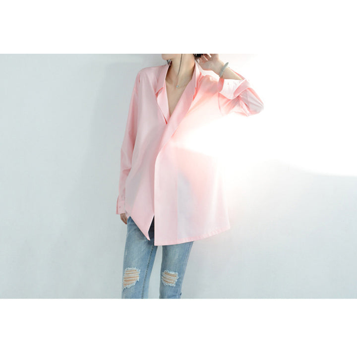 Women Casual Oversized Blouse with Modern Cut Mune Fashion