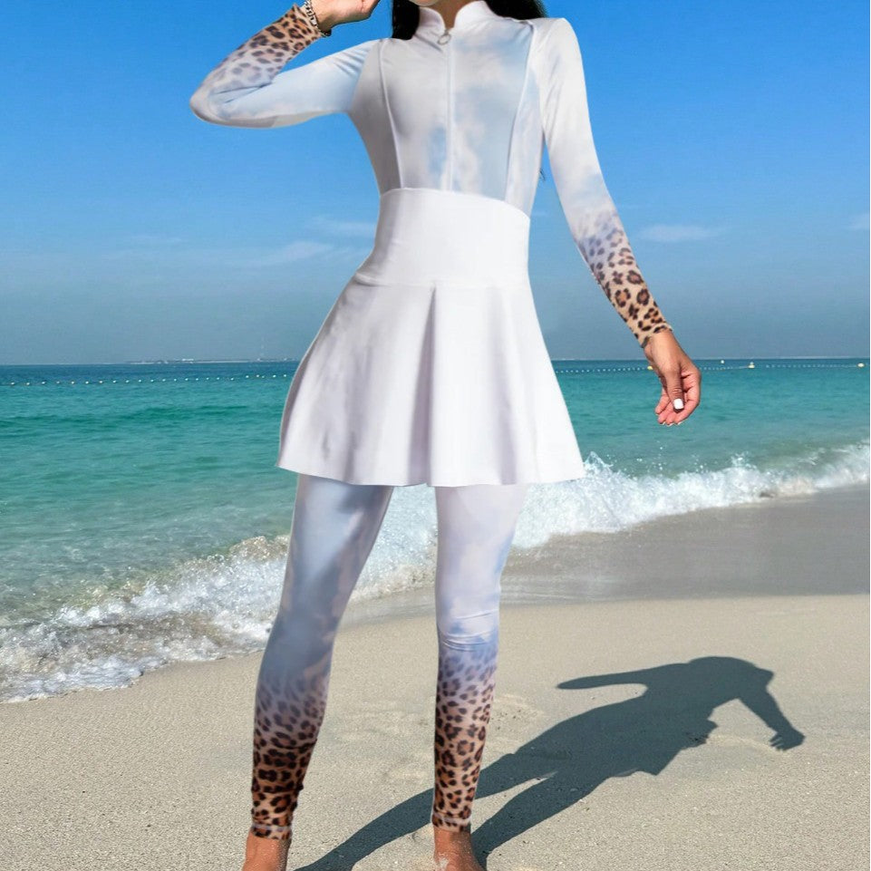 Women’s fashionable tracksuit with integrated wrap skirt Mune Fashion