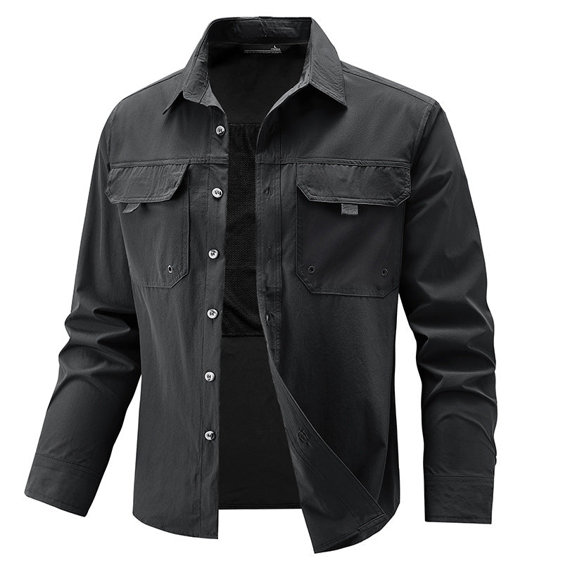 Men's Practical Outdoor Shirt Jacket Mune Fashion
