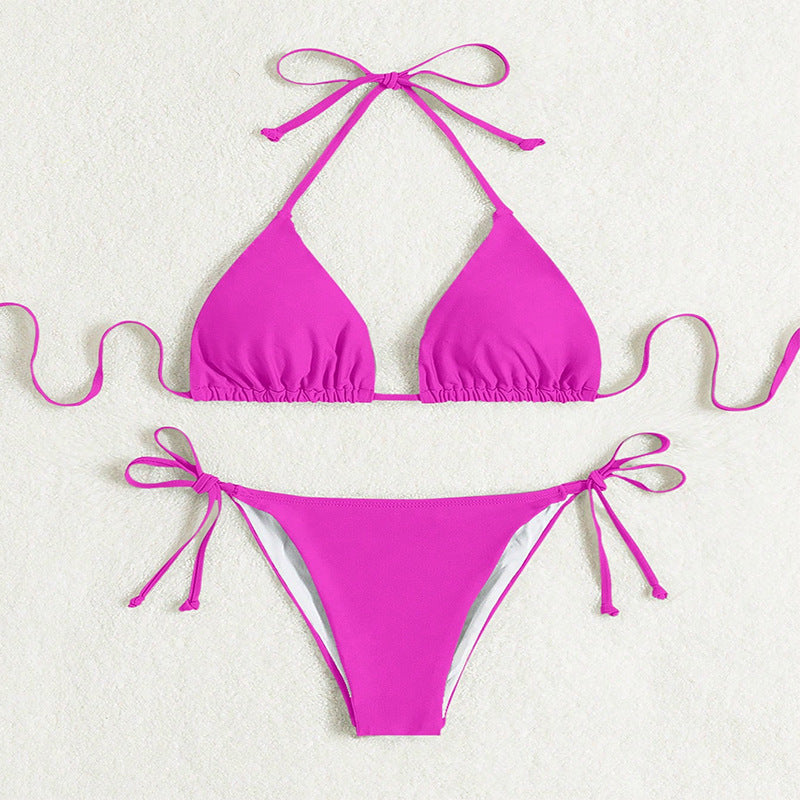 Women's triangle bikini with adjustable straps and sophisticated cut Mune Fashion