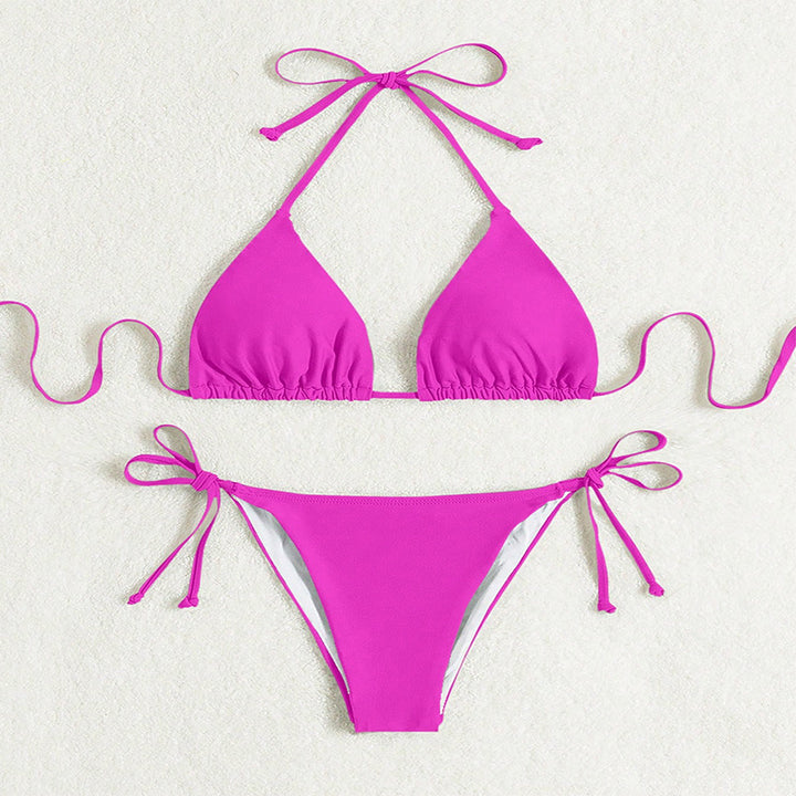 Women's triangle bikini with adjustable straps and sophisticated cut Mune Fashion