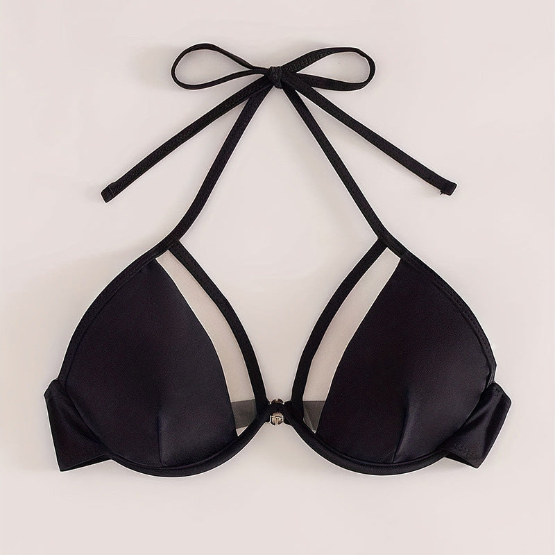 Ladies triangle bikini with innovative transparency design Mune Fashion