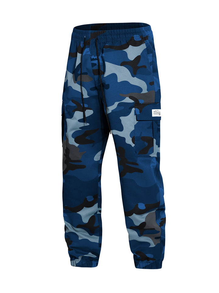 Men's Modern Cargo Pants in Camouflage Design Mune Fashion