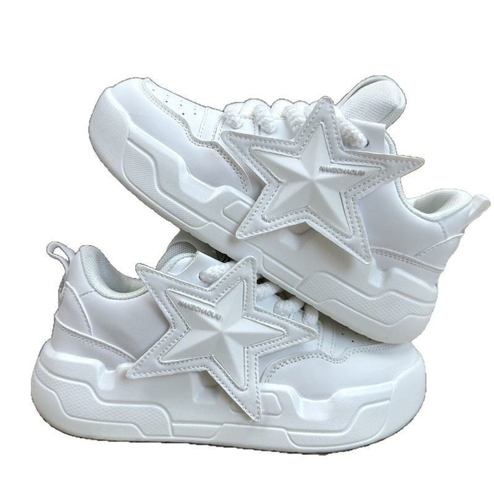 Women's sporty sneakers with structured upper material and cushioning sole Mune Fashion