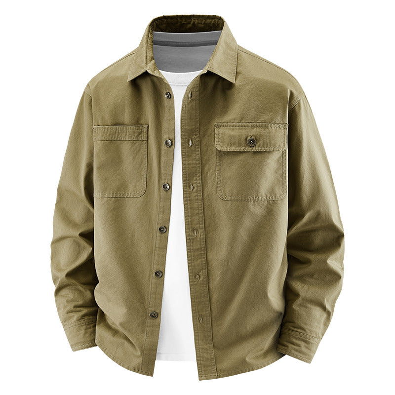 Men's Casual Utility Shirt Jacket Mune Fashion