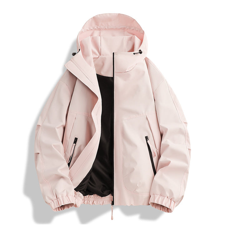 Men's waterproof Hooded Utility Parka with welded seams, adjustable hood, and concealed zip pockets Mune Fashion