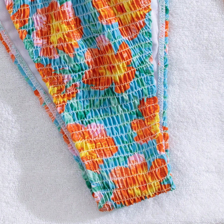 Ladies triangle bikini in casual shabby chic style Mune Fashion