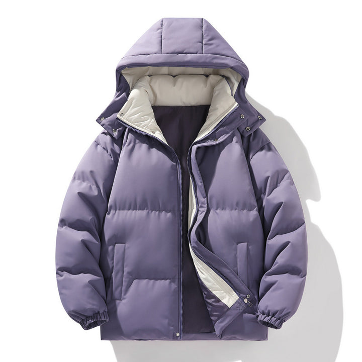 Women's Quilted Puffer Jacket with Hood Mune Fashion