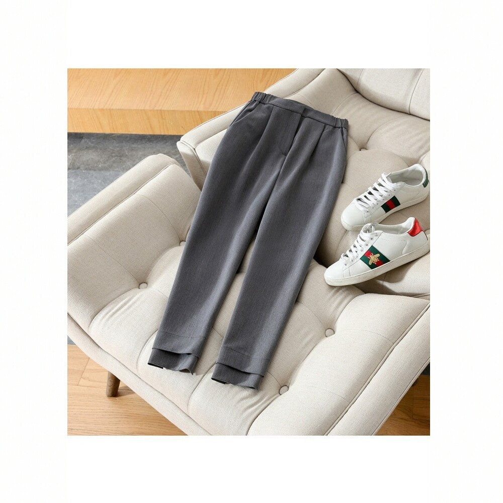 Women's Comfortable and Elegant Fabric Trousers Mune Fashion 1789269076